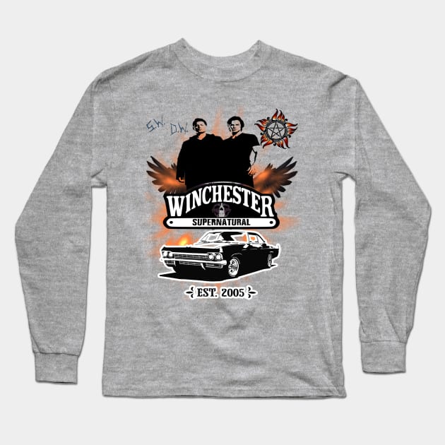 SUPERNATURAL Long Sleeve T-Shirt by BIG DAWG APPAREL